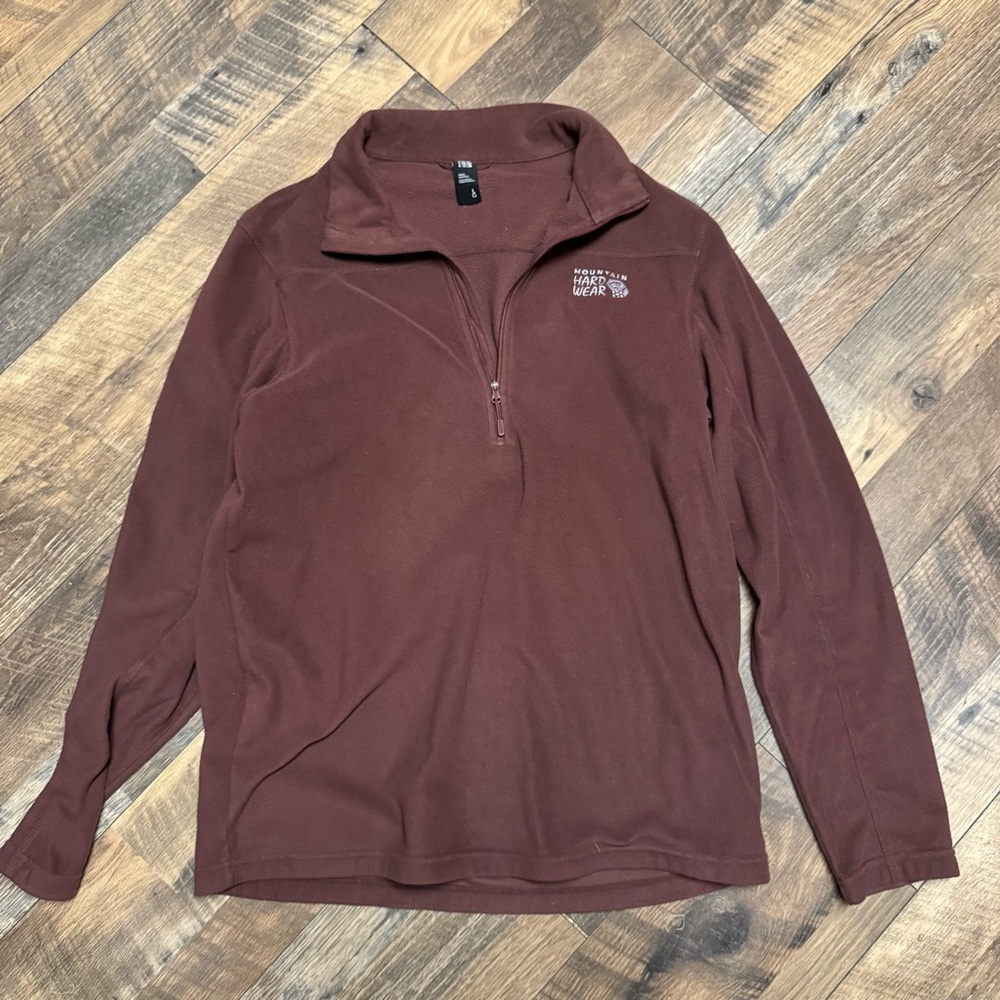 Mountain Hardwear Men's Zip Up Sweater - Brown
